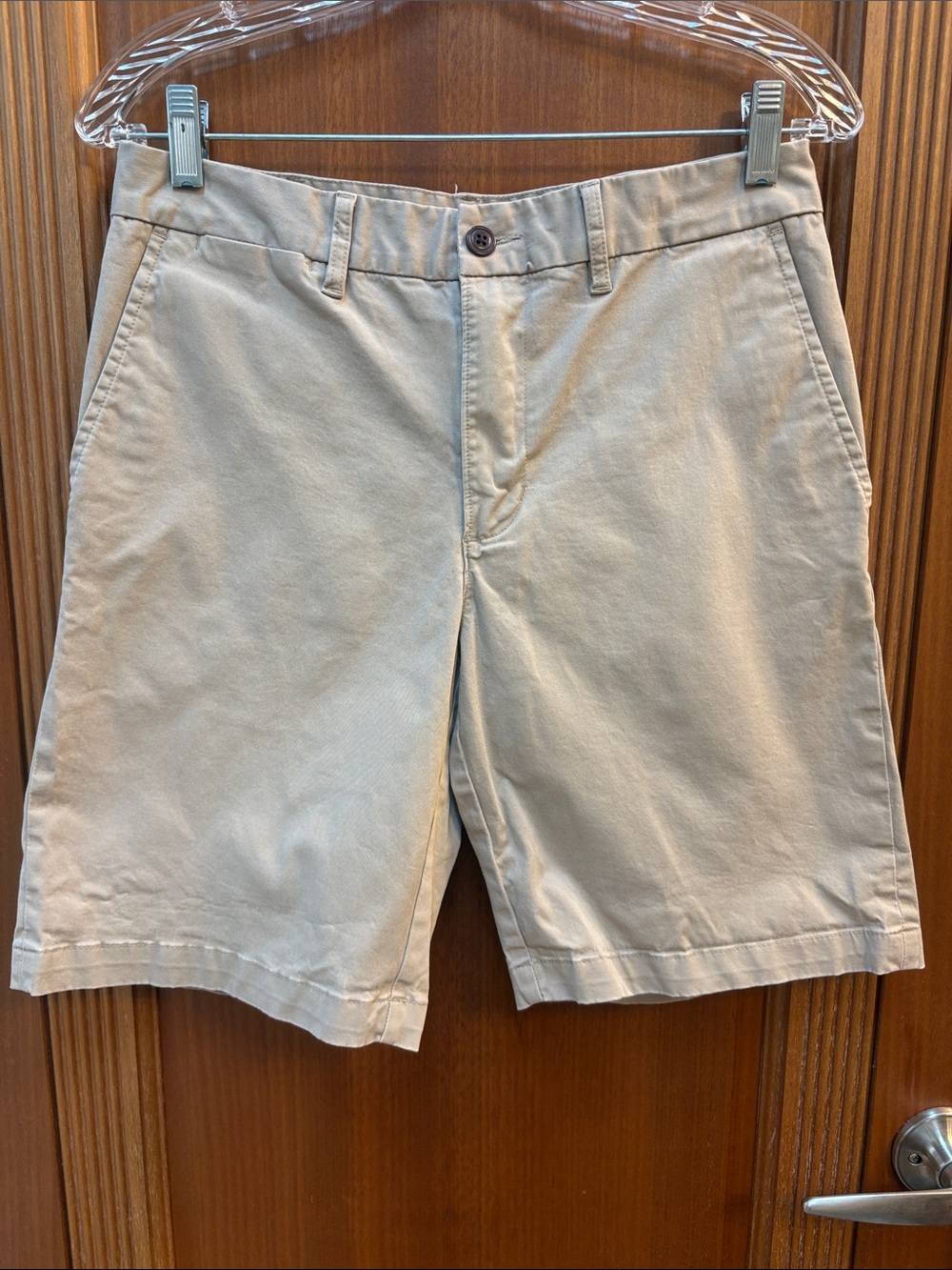 Lands’ End Traditional Fit Men’s Khaki Shorts size 30